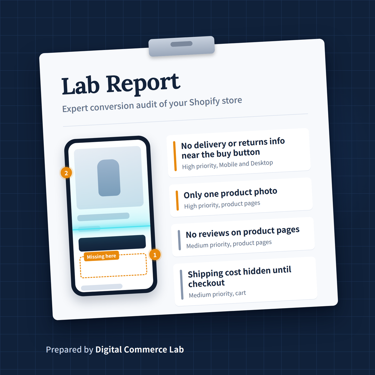 Lab Report Expert Audit
